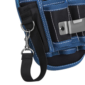 OEM/ODM Waterproof Electrician <b>Tool</b> Pouch & <b>Belt</b> with 5-9 Pockets Adjustable Strap Padded Handle-Mini Organizer for Outdoor Use - Product Image 4