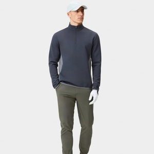 Camisetas de Manga Larga de Nailon y Elastano Transpirables de Alta Calidad para Actividades al Aire Libre, con Cierre de Cremallera, para Gimnasio y Golf - Product Image 3