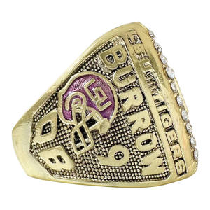 Anillos de Campeonato de la Liga Universitaria de Louisiana NCAA <span class=keywords><strong>2019</strong></span> para <span class=keywords><strong>Hombre</strong></span> - Joyería Premium de Moda Popular de Aleación al por Mayor - Product Image 4