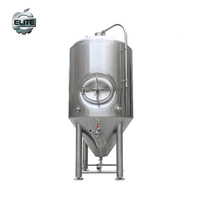 Cuve de Fermentation Conique 2000L avec Chemise de Refroidissement pour la Production de Vin et de Cidre