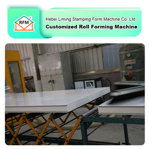 ماكينة صنع الساندوتشات الباردة من شركة التصنيع المحترفة Liming ، خط إنتاج ألواح <span class=keywords><strong>pu</strong></span>/pir - Product Image 6