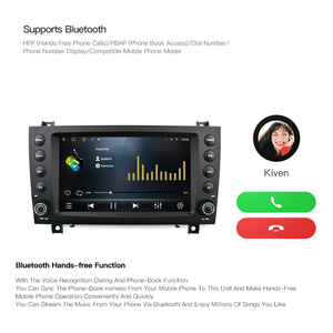 Autoradio Android 8 cœurs GPS pour Benz <span class=keywords><strong>SLK</strong></span> 200K/<span class=keywords><strong>SLK</strong></span> 350/SLK300/<span class=keywords><strong>SLK</strong></span> <span class=keywords><strong>280</strong></span> Stéréo Multimédia Carplay Auto WIFI PAS de DVD - Product Image 3