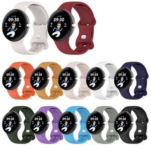 Bracelet de remplacement en silicone pour Google Pixel Watch, compatible avec Google Pixel 3, 2, 1, 41 mm et 45 mm, directement de l'usine - Product Image 1