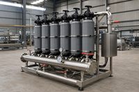 Équipement professionnel de traitement de l'eau par osmose inverse industrielle multi-processus avec garantie d'un an, capacité de 5000 L/H