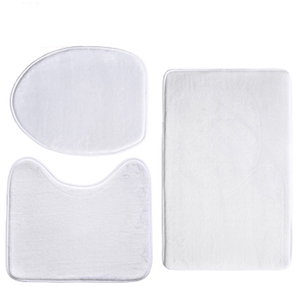Alfombras de suelo de ducha en blanco de sublimación personalizada alfombrilla de baño <span class=keywords><strong>antideslizante</strong></span> de microfibra - Product Image 1