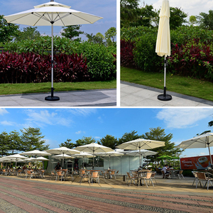 Cơ sở nhà hàng quán cà phê vườn Ô dù che nắng Bộ bàn ghế ngoài trời thị trường vườn ô dù - Product Image 6