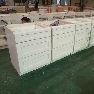 American White Kitchen Cabinet Made In Vietnam