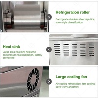 Machine à rouleau de glace rasée pour rasoir industriel commercial coréen doux et enneigé flocon de neige hawaïen nouveau