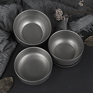 Assiette de service décorative rétro en métal Plateau <span class=keywords><strong>gris</strong></span> en <span class=keywords><strong>acier</strong></span> inoxydable pour restaurant hôtel cadeau logo personnalisé - Product Image 5