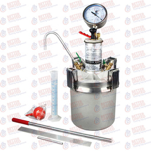 Beton luft messer für Zement prüfung Luft poren bildner 7 Liter Manometer Typ - Product Image 3