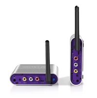 Boîtier récepteur AV AV530, transmission sans fil audio-vidéo 5,8 GHz, portée 300 m, en plastique