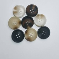 Boutons en résine de haute qualité, style simple, 4 trous, pour coupe-vent, manteau, veste, chemise, poignets – Marque MRT, Chine, Zhejiang, Vente en gros