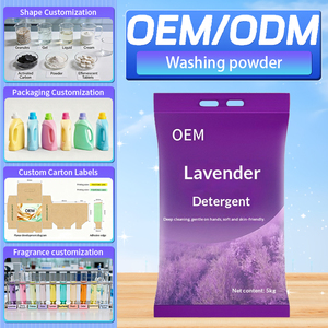 Detersivo in Polvere Joya 5kg, Personalizzato per Rimozione Macchie d'Olio, Fragranza Lavanda a Lunga Durata, Senza Fosfati - Product Image 1
