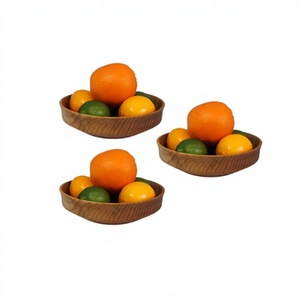<b>Marvelous</b> Design Wooden Fruits Bowl For Table Top Accessories Chocolate Fruits Bowl At Bestest Price - Product Image 1
