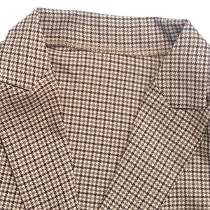 <span class=keywords><strong>Blazer</strong></span> slim à carreaux de style britannique TP20 pour femme d'affaires, veste à bouton unique pour le travail, le bureau et les loisirs, tendance automne - Product Image 6