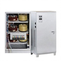 Stabilisateur de tension triphasé SJW3 10kVA 120kVA AC 220V SVC avec affichage numérique, régulateur de tension automatique pour centre de données