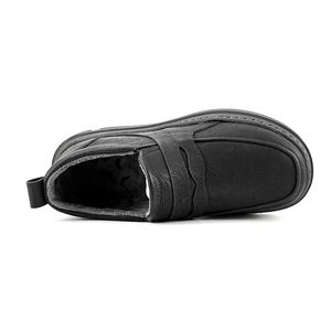 Mocassini Slip-on da <span class=keywords><strong>Uomo</strong></span> Easy Breezy con Soletta Imbottita in Schiuma e Suola Flessibile Ultraleggera, <span class=keywords><strong>Scarpe</strong></span> Eleganti Invernali - Product Image 4
