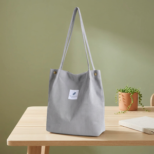 Bolsa de Mano de Lona de Color Sólido, Estilo Vintage, Resistente al Agua, Cierre Magnético, Estilo Minimalista, Amarillo Verde Menta, para Viajes, Todas las Temporadas - Product Image 3