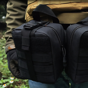 战术摩尔医疗袋<span class=keywords><strong>M</strong></span>/XL尼龙EMT撕开IFAK组织器野营/徒步旅行用空急救袋 - Product Image 5