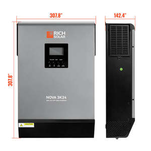 ชุดพลังงานแสงอาทิตย์ออฟกริด800วัตต์3K แบตเตอรี่ลิเธียม5-7kWh [Core PLUS] ชุดพลังงานแสงอาทิตย์นอกระบบ800วัตต์อุดมไปด้วยพลังงานแสงอาทิตย์3K แกนแบตเตอรี่ลิเธียม - Product Image 5