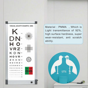 Instrumento óptico <span class=keywords><strong>de</strong></span> alta calidad, gráfico <span class=keywords><strong>de</strong></span> agudeza Visual LED <span class=keywords><strong>de</strong></span> distancia <span class=keywords><strong>de</strong></span> 5 <span class=keywords><strong>metros</strong></span>, gráfico <span class=keywords><strong>de</strong></span> agudeza Visual, instrumento <span class=keywords><strong>de</strong></span> alta calidad, 2 <span class=keywords><strong>metros</strong></span> - Product Image 4