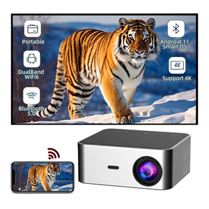 Nhà Máy Mới Nhất Thông Minh <span class=keywords><strong>Android</strong></span> Máy Chiếu Video Kinh Doanh Không Dây 1080P Rạp Chiếu Phim Gia Đình Máy Chiếu Di Động - Product Image 4