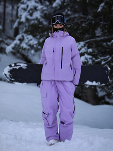 Conjunto de Chaqueta y Pantalones de Esquí y Snowboard Impermeables y Cortavientos para Hombre y <span class=keywords><strong>Mujer</strong></span>, 100% Poliéster, Nuevo - Product Image 3