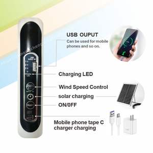 <span class=keywords><strong>พัดลม</strong></span>ตั้งพื้นพลังงานแสงอาทิตย์แบบชาร์จไฟได้ ขนาด <span class=keywords><strong>16</strong></span> <span class=keywords><strong>นิ้ว</strong></span> 12V DC พร้อมไฟ LED รีโมทคอนโทรล ปรับส่ายได้ ราคาประหยัด สำหรับใช้ในโรงแรม - Product Image 4