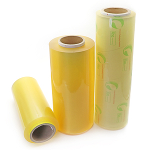 18 ''PVC transparente Catering Stretch Cling Film Meat Baklawa Food Wrap 450mm X 1500m cada rollo - Product Image 4
