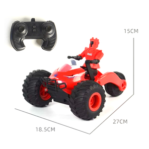 Motocicleta de Acrobacias RC con Rotación de 360 Grados a 2.4GHz, con Luces y Música, <span class=keywords><strong>Juguete</strong></span> para Niños, Servicio OEM - Product Image 1