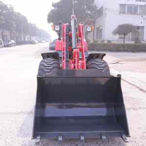 Chargeuse sur pneus compacte 1 tonne 4x4 avec moteur diesel, garantie 1 an, système hydraulique Hengli, haute efficacité - Product Image 6