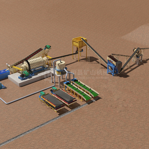 Rwanda 100tpd yerçekimi Mineral ayırma kaya altın işleme tesisi stokta var - Product Image 2