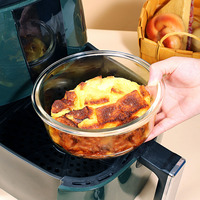 Bol à pâtisserie en verre jetable spécial, durable, résistant aux hautes températures, compatible four, micro-ondable, avec couvercle, style européen, pour les fêtes