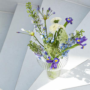 Vase en verre transparent <span class=keywords><strong>de</strong></span> style britannique, tendance sur internet, pour plantes vertes, hydroponie, arrangement floral, <span class=keywords><strong>salon</strong></span>, table à manger - Product Image 4