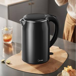 Bouilloire électrique Midea 1,7 L en acier inoxydable, ébullition rapide, arrêt automatique, usage domestique - Product Image 3