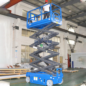 Platform Kerja Udara 320kg Self Propelled Hydraulic <span class=keywords><strong>Scissor</strong></span> <span class=keywords><strong>Lift</strong></span> Platform Table 10m Electric <span class=keywords><strong>Scissor</strong></span> <span class=keywords><strong>Lift</strong></span> <span class=keywords><strong>Truck</strong></span> - Product Image 5