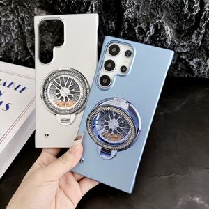 Funda Protectora Rígida Giratoria 360° Antideslizante para <span class=keywords><strong>PC</strong></span> Olyphone, para las Series S25/S24/S23, con Soporte de Anillo Giratorio y Protección Contra Impactos - Product Image 3