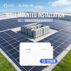Sistema de Almacenamiento Solar Trifásico de 75Kw 80Kw 90Kw 100Kw 125Kw, Híbrido, con Control Remoto Inteligente - Product Image 1