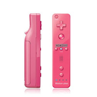 2 en 1 intégré Motion Plus pour Nintendo Wii télécommande Nunchuck Joystick pour Wii télécommande livraison directe