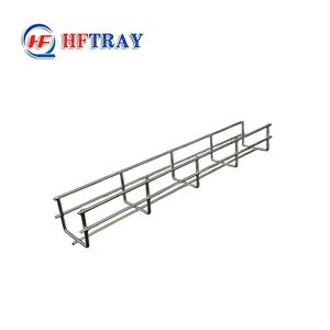 Powder Coating 304 Stainless Steel Outdoor Industrial Wire Mesh <b>Cable</b> Tray Ventilation <b>Heat</b> Dissipation Metal <b>Cable</b> Tray - Product Image 6