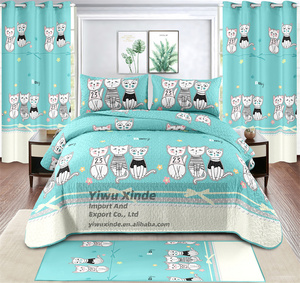 أطفال شخصية الكرتون مبطن ملاءات السرير مع الحالات وسادة - Product Image 2