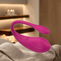 Vibrateur sans fil Bluetooth étanche, écologique, sans latex, portable, pour femmes, mini taille, 10 vitesses, clitoridien, contrôlable par l'application JoyPark.