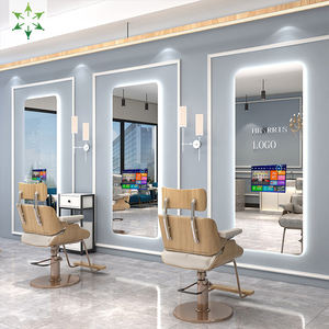 Android akıllı TV çocuk berber dükkanı ayna Net ünlü saç kesme Salon güzellik aynası oturma odası için - Product Image 2