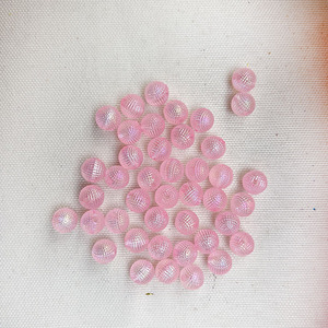 Acrylic Round <b>Beads</b> 8mm Transparent Ab Color Iridescent For Jewelry Making Bulk Loose <b>Beads</b> - Product Image 2
