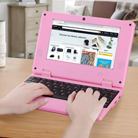 NBD layar IPS 7 inci Laptop, netbook komputer Laptop sistem operasi Android 12.0 portabel ringan RAM 2G ROM 32 GB
