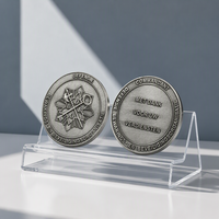 Pièce commémorative personnalisée avec logo, pièce de défi personnalisée en alliage de zinc moulé sous pression, pièce de collection en métal plaqué cuivre antique