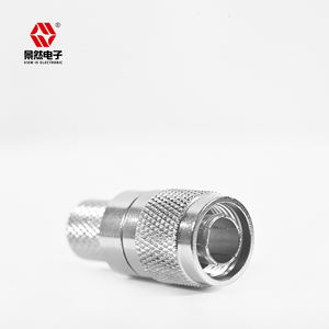 50 Ом никелированный DC-6GHz TNC Штекер прямой обжимной RF разъем RG8 кабель совместимый электронные приложения RF разъем - Product Image 2