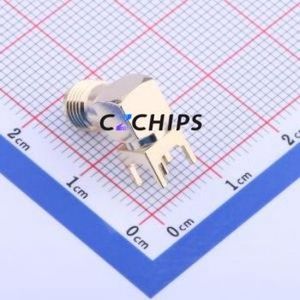 HJ-SMA508 RF Coaxial Connector Through hole Component (THT) Connector Board-to-Board Inner Hole 1 SMA - Product Image 2