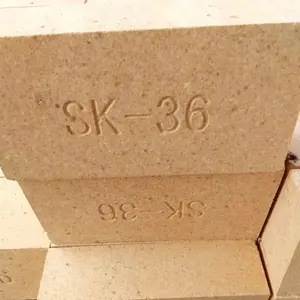 용광로 용 Rongsheng 내화 벽돌 도매 가격 sk36 sk38 내화 화재 벽돌