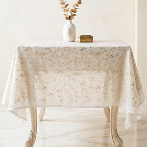 <span class=keywords><strong>Mantel</strong></span> <span class=keywords><strong>de</strong></span> Tul Dorado con Láminas <span class=keywords><strong>de</strong></span> Oro, Duradero y Elegante, Ideal para Bodas, Fiestas <span class=keywords><strong>de</strong></span> Cumpleaños, Camino <span class=keywords><strong>de</strong></span> Mesa para el Hogar - Product Image 5